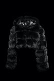 CROPPED HOODED FOX FUR